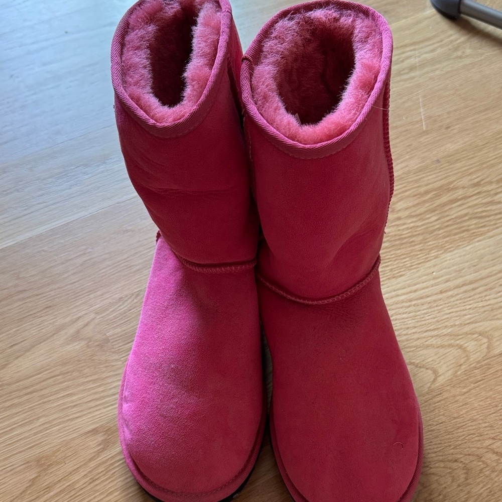 UGG Pink Winter Boots